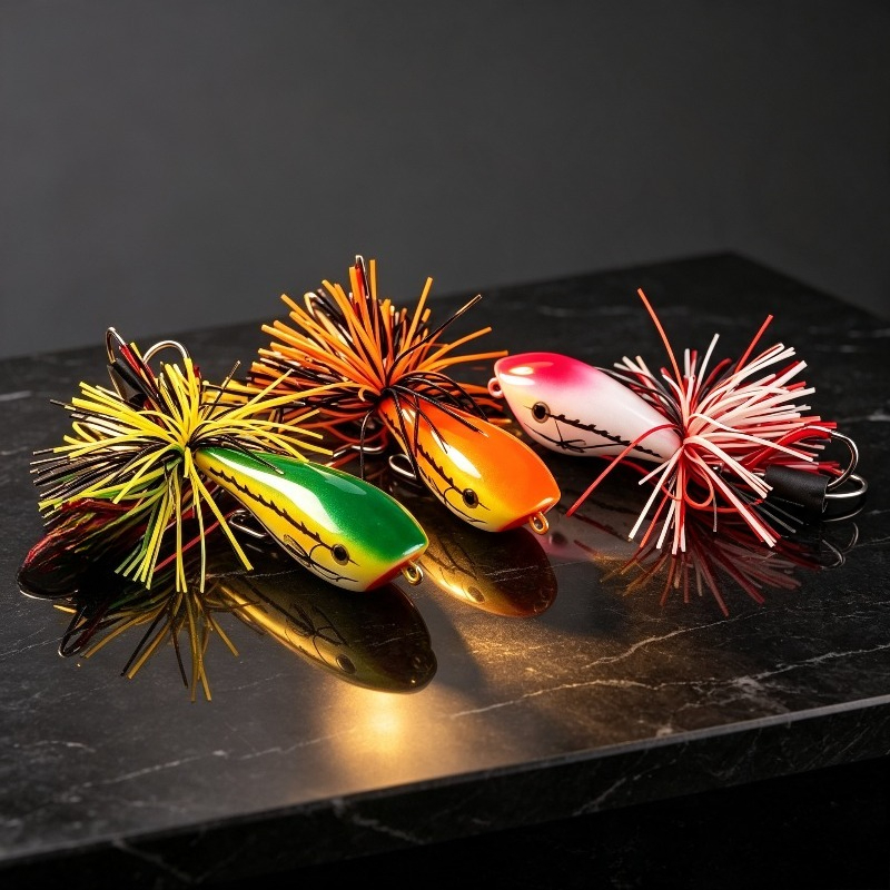 Fishing Hook Weedless - 1PC/2PCS Thai-Style ABS Hard Frog Lure