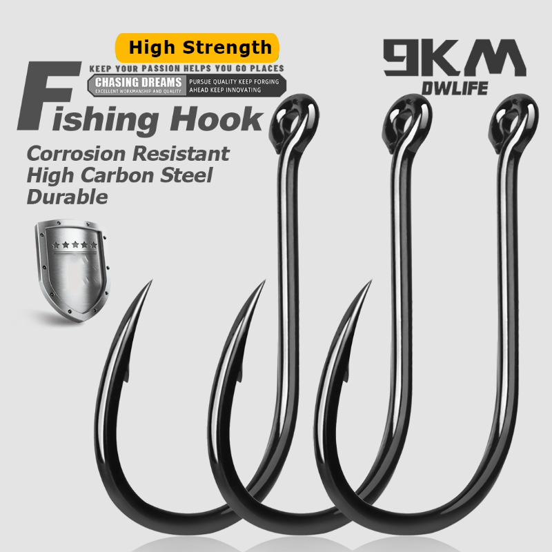 Fishing Hook Assortment - 9KM Iseama Fishing Hooks 50~200Pcs Carp
