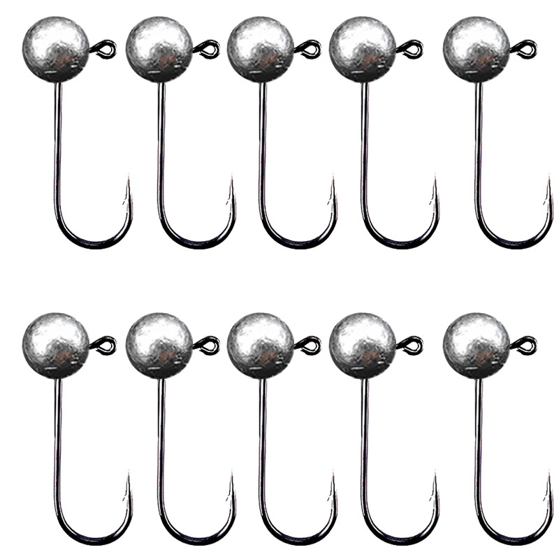10pcs/lot Jig Head Fishing Hoo - Fishing Hook Barbless recension och pris