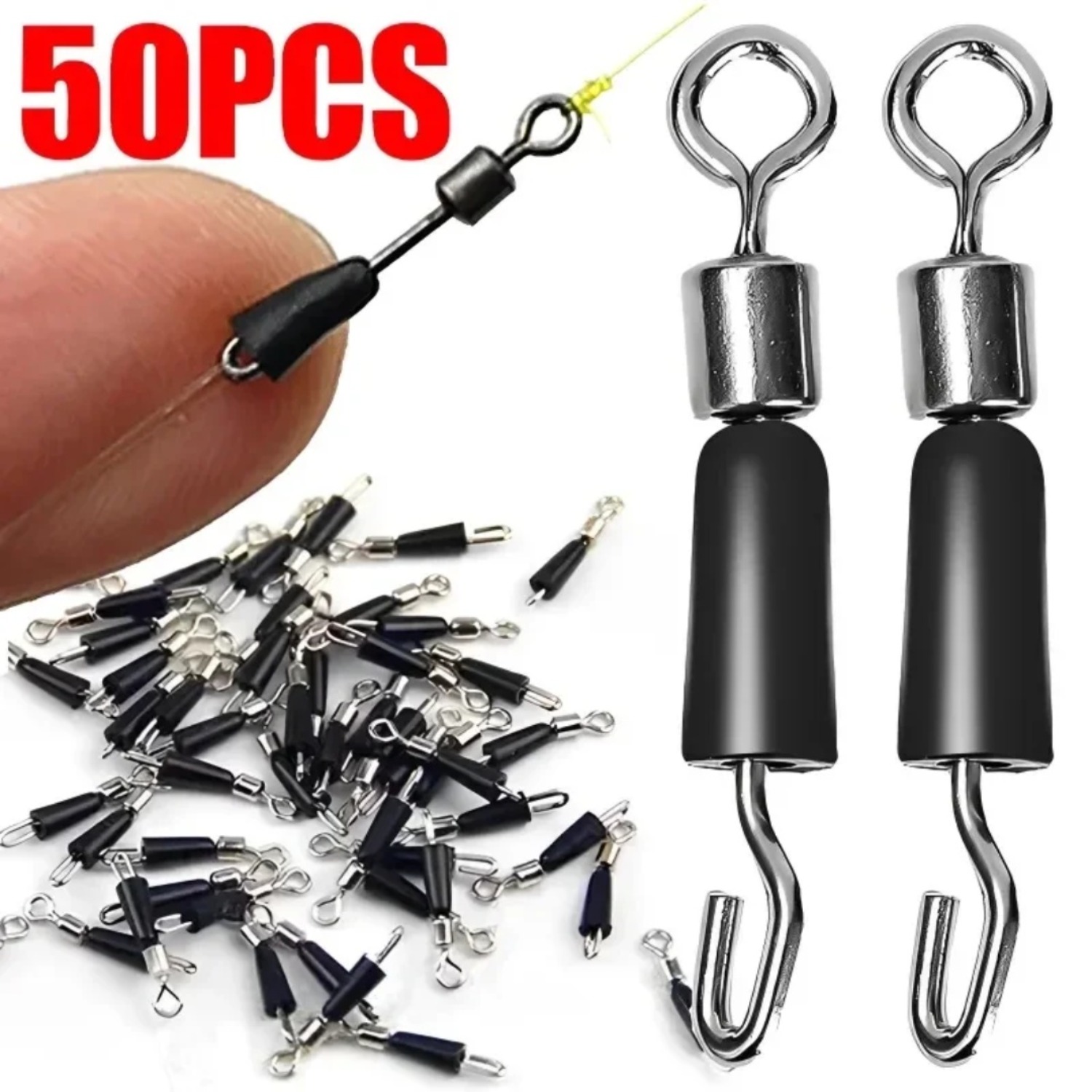 50pcs Carp Fishing Quick Chang - Fishing Hook Jig recension och pris