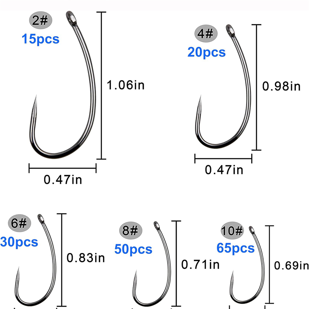 180PCS Barbless Fishing Hooks  - Fishing Hook Circle recension och pris
