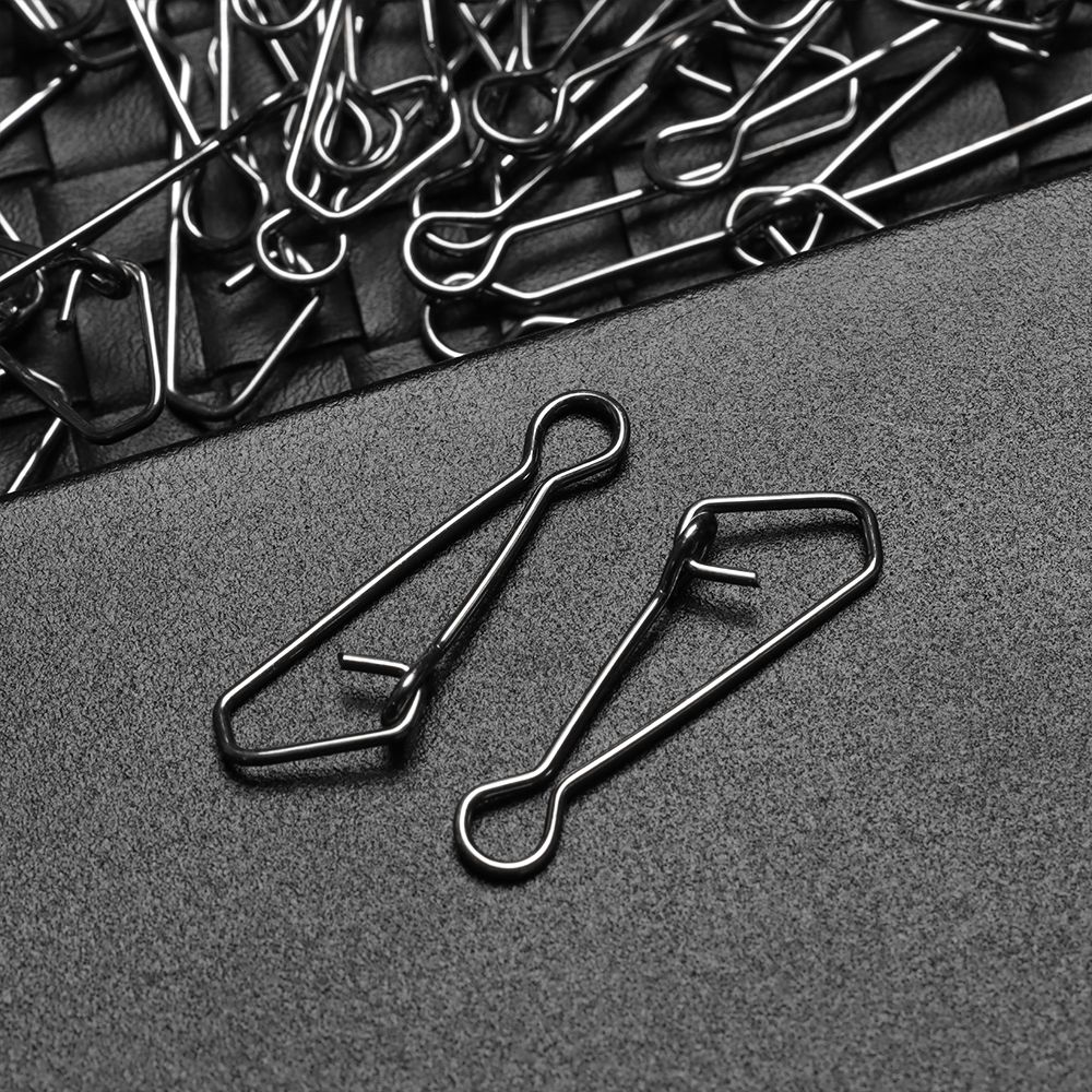 50pcs/pack Fast Clip Lock Fish - Fishing Hook Stainless Steel recension och pris