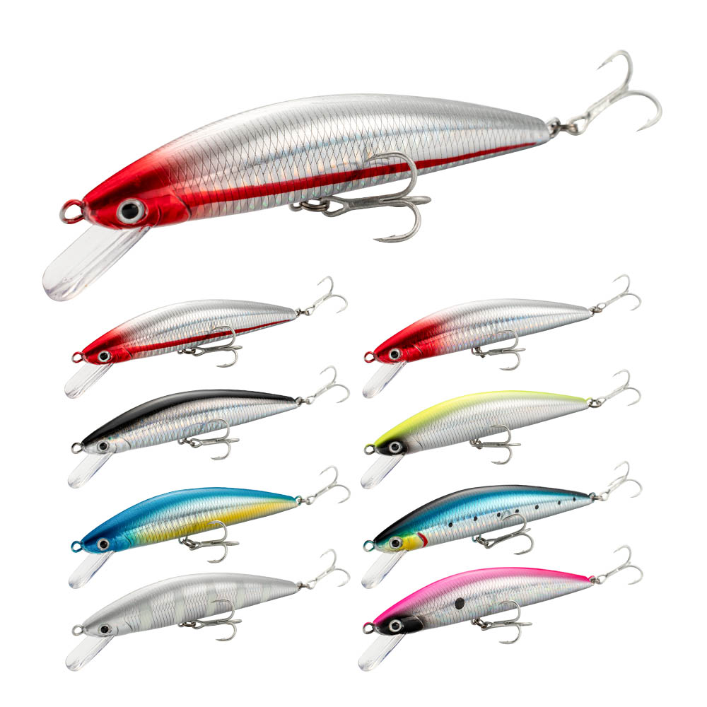 Fishing Lure Sinking Minnow 13 - Fishing Hook Treble recension och pris
