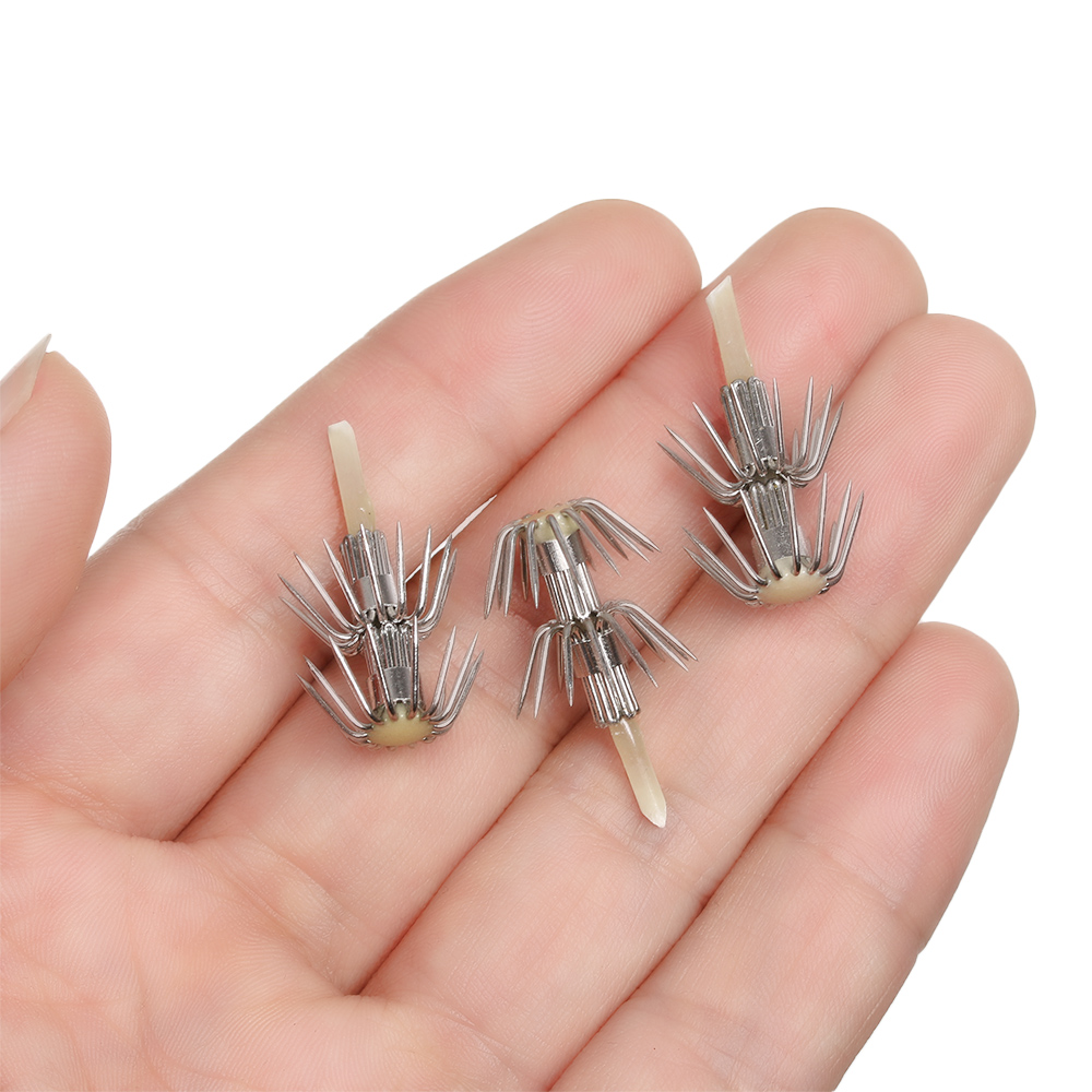 5Pcs Stainless Steel Double La - Fishing Hook Offset recension och pris
