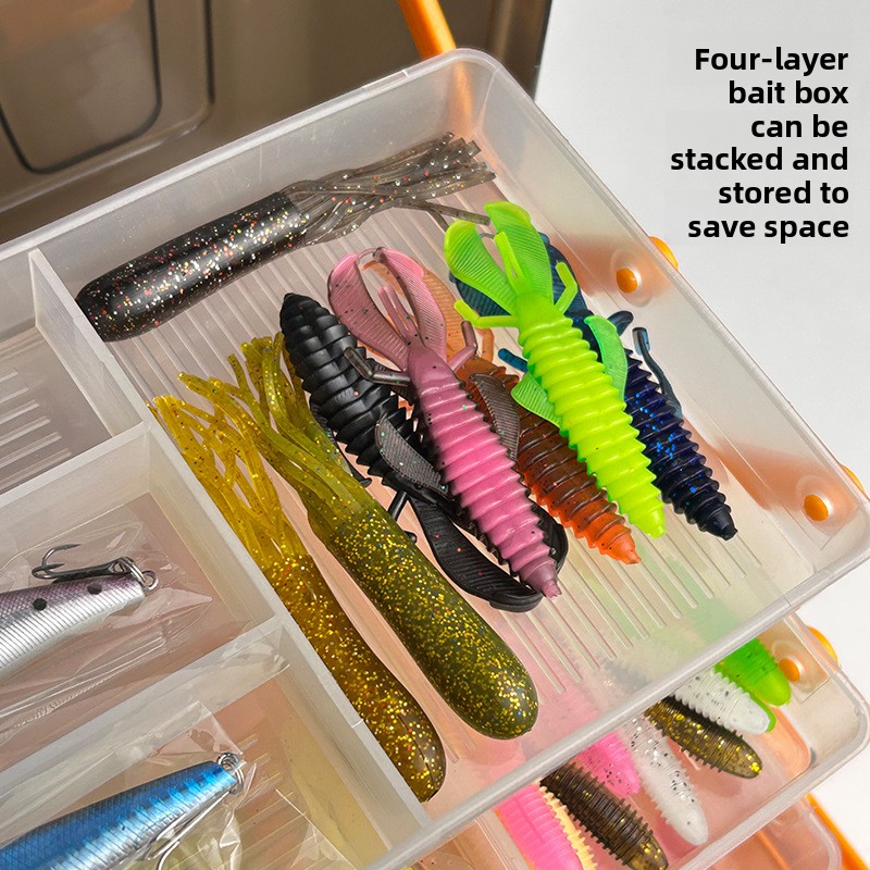 Large Four-Layer Outdoor Fishi - Fishing Hook recension och pris