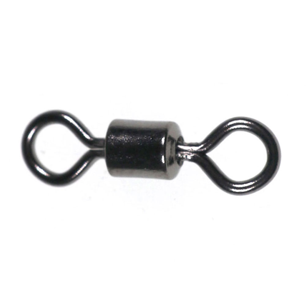 100Pcs Black 8 Shape Rolling s - Fishing Hook Size recension och pris