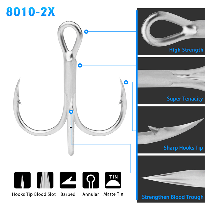 PROBEROS 20Pcs/lot Saltwater F - Fishing Hook Offset recension och pris