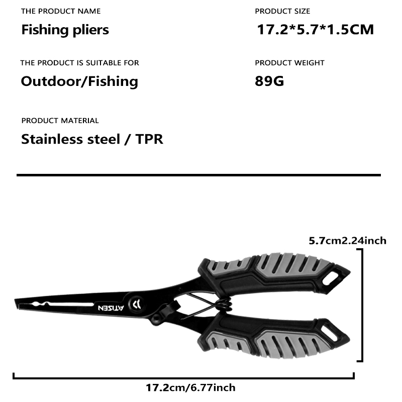 Fishing Tongs Hook Remover Sta - Fishing Hook Remover recension och pris