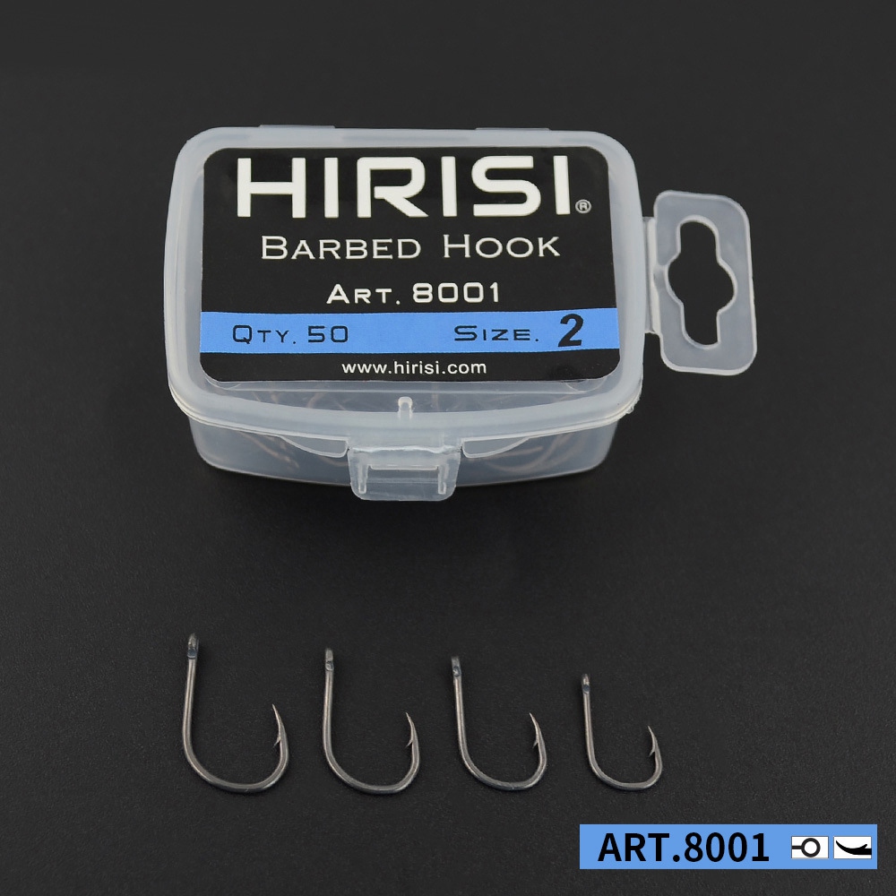 ABST  50Pcs Barbed Coated Carp - Fishing Hook recension och pris
