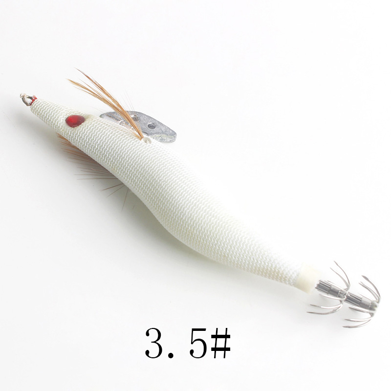 1PCS  Luminous Squid Jigs  Whi - Fishing Hook Size recension och pris