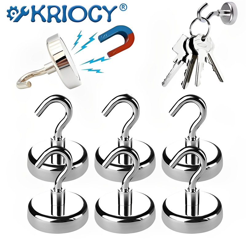 Strong Powerful Round Neodymiu - Fishing Hook Stainless Steel recension och pris