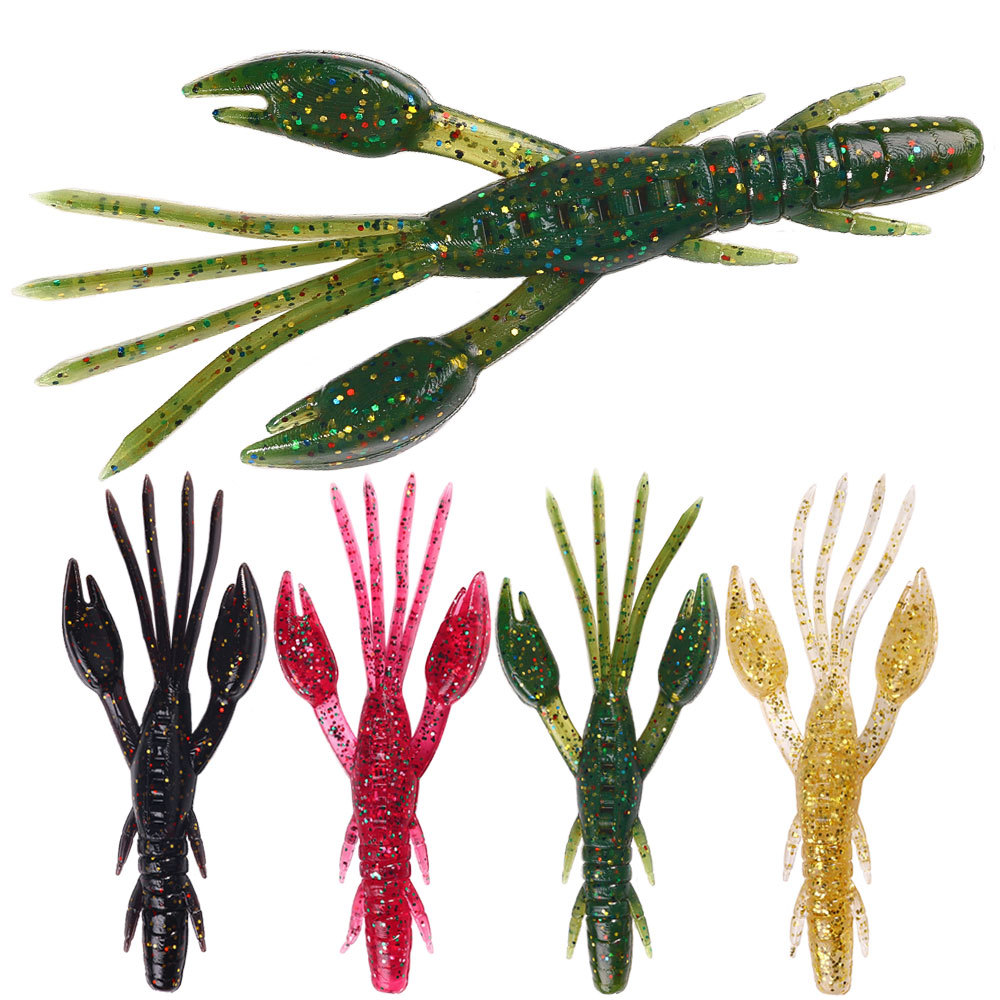 Floating Soft Worm Frog Lure H - Fishing Hook Weedless recension och pris