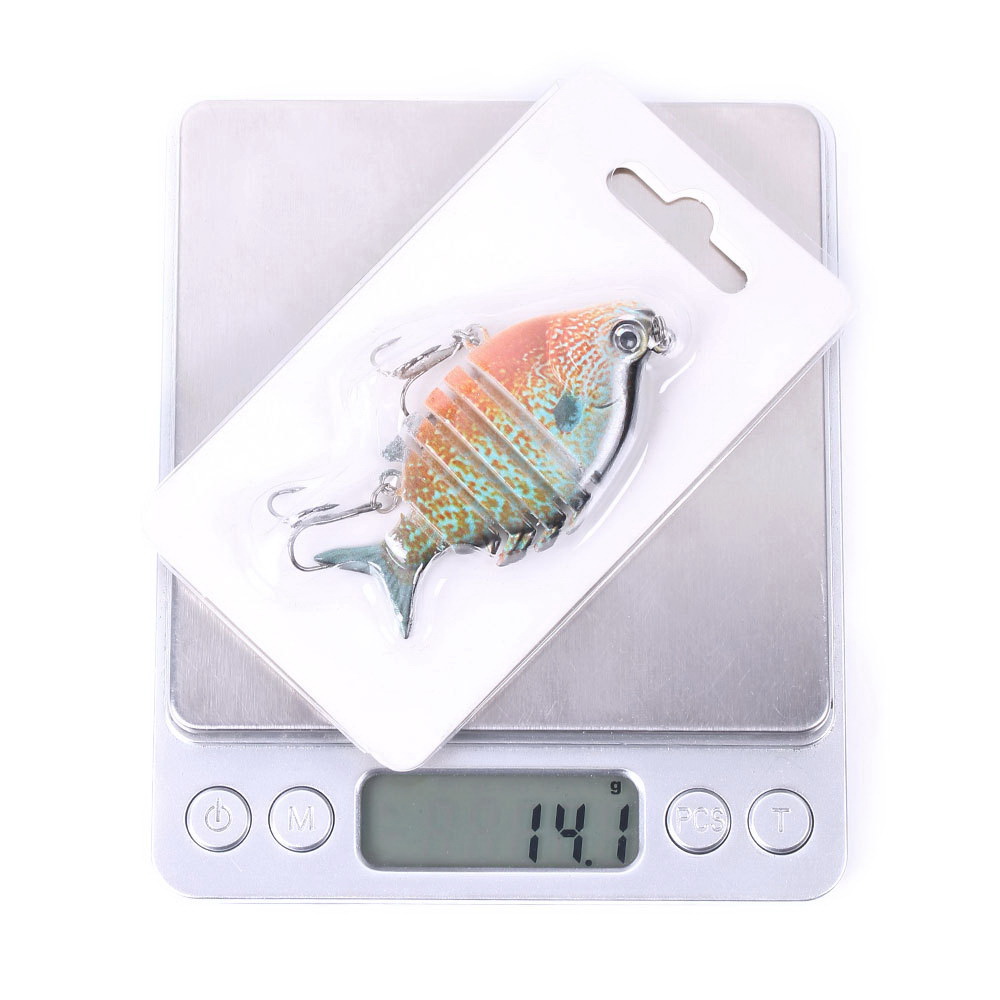 63mm 9.3g Lifelike Tilapia Swi - Fishing Hook Treble recension och pris