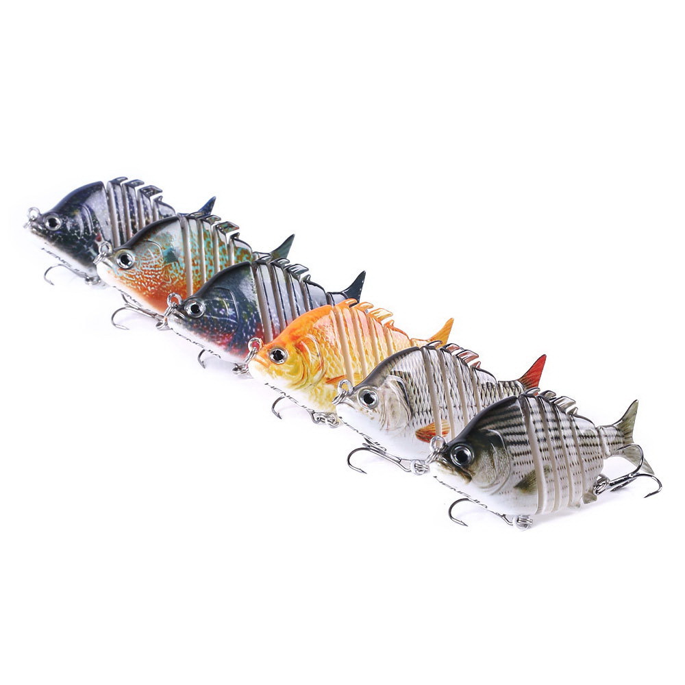 63mm 9.3g Lifelike Tilapia Swi - Fishing Hook Treble recension och pris