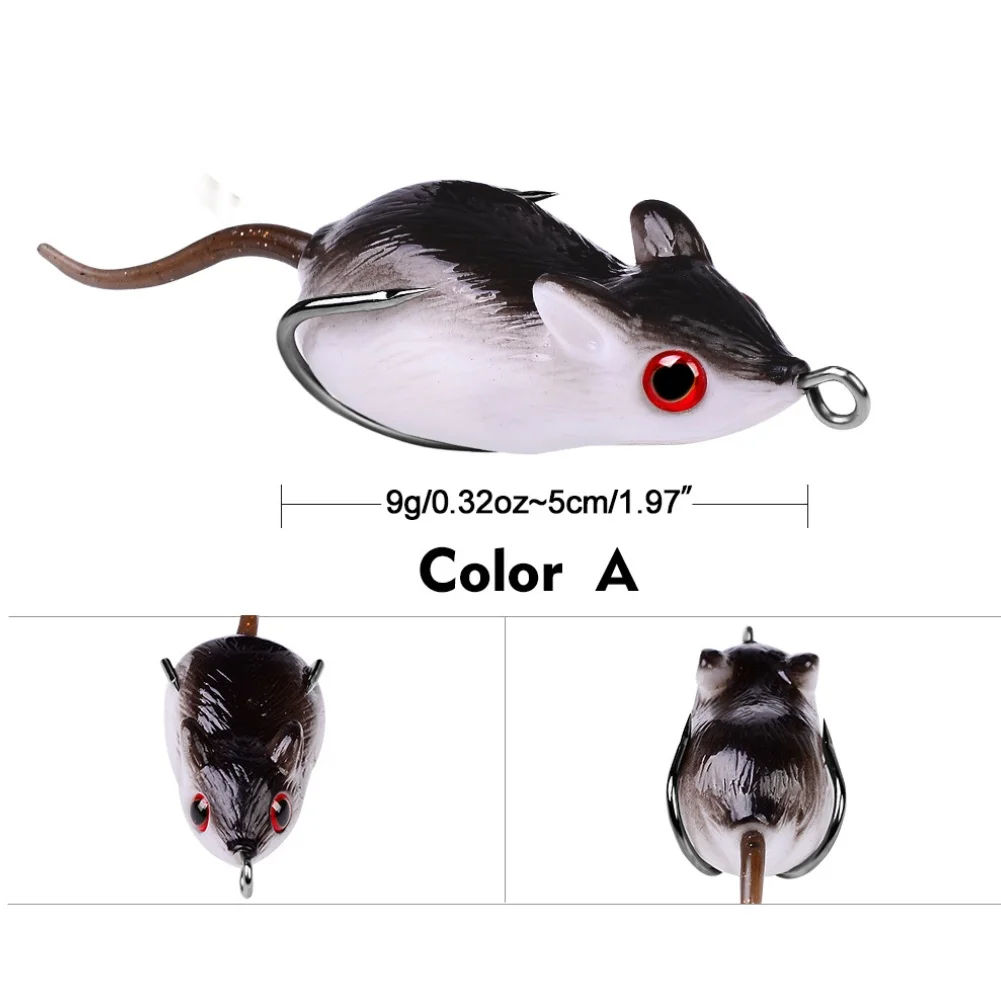 Soft Amphibian Fishing Lure wi - Fishing Hook Weedless recension och pris
