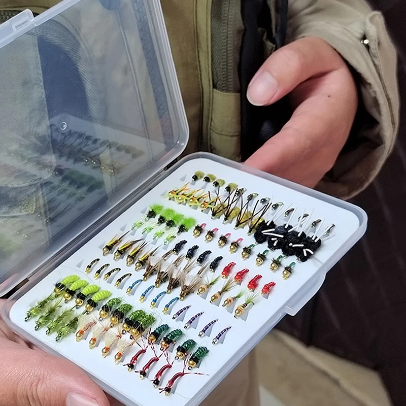 Waterproof Design Fly Hook Box - Fishing Hook Size recension och pris