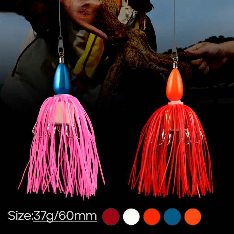 37g Weedless Football Jig Head - Fishing Hook Weedless recension och pris