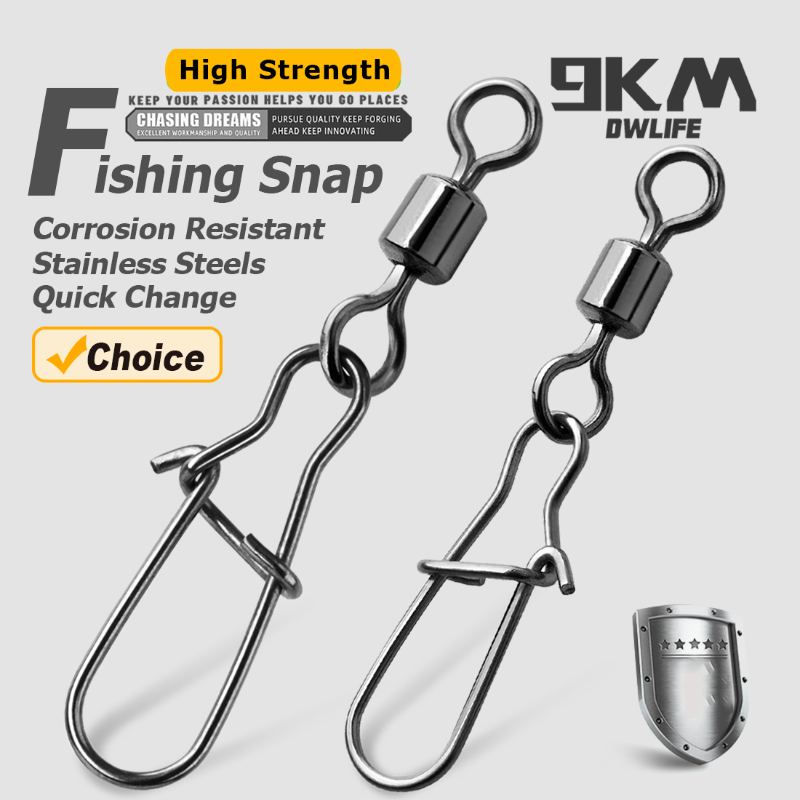 Duo-Lock Snap Swivels 50~200Pc - Fishing Hook Assortment recension och pris