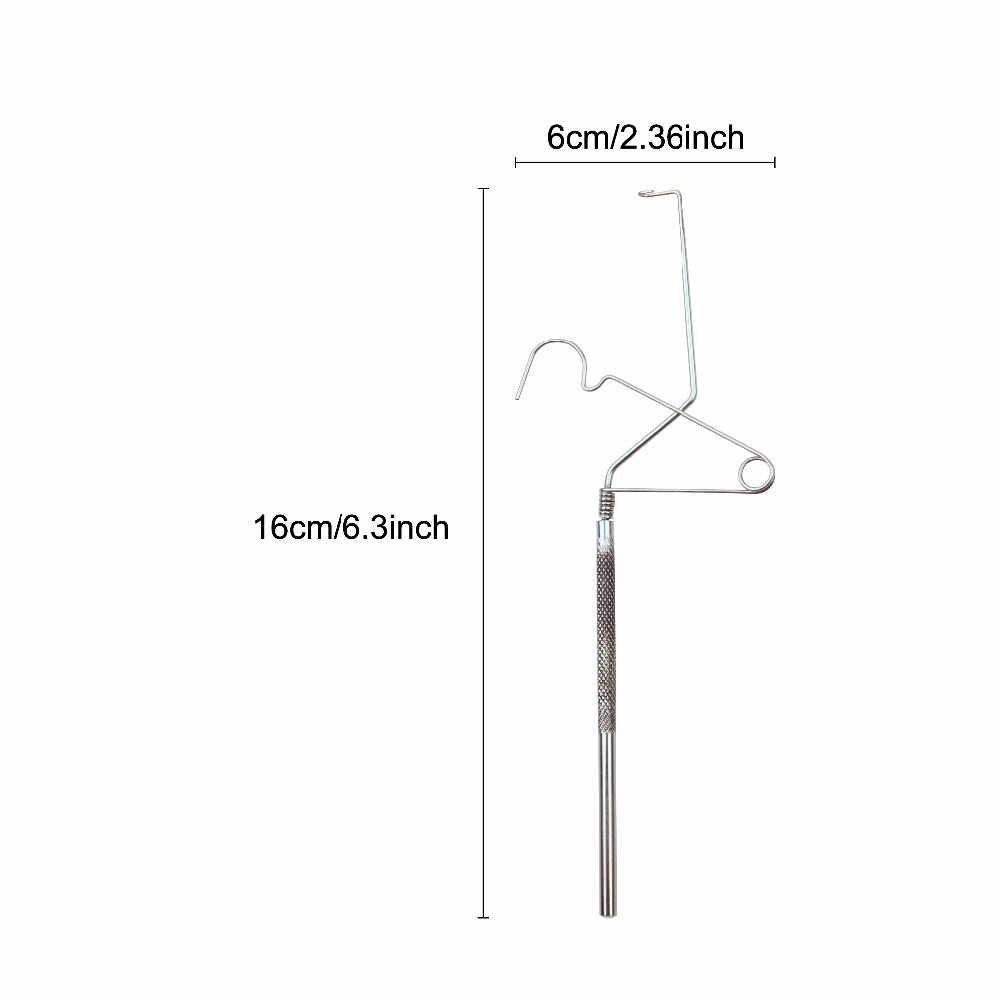 Fly Fishing Knot Tying Tool Ty - Fishing Hook Stainless Steel recension och pris