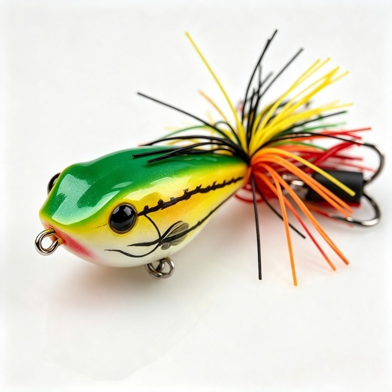 1PC/2PCS Thai-Style ABS Hard F - Fishing Hook Weedless recension och pris