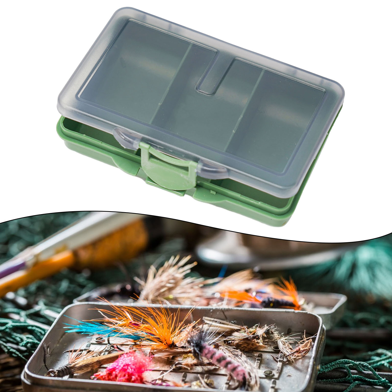 Waterproof Fishing Tackle Stor - Fishing Hook Box recension och pris