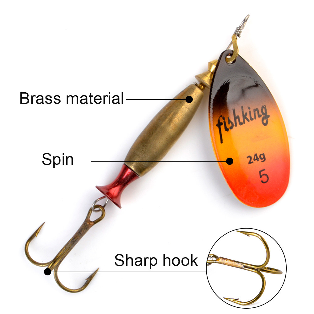 NGB Long Cast Spinner Bait Fis - Fishing Hook Treble recension och pris
