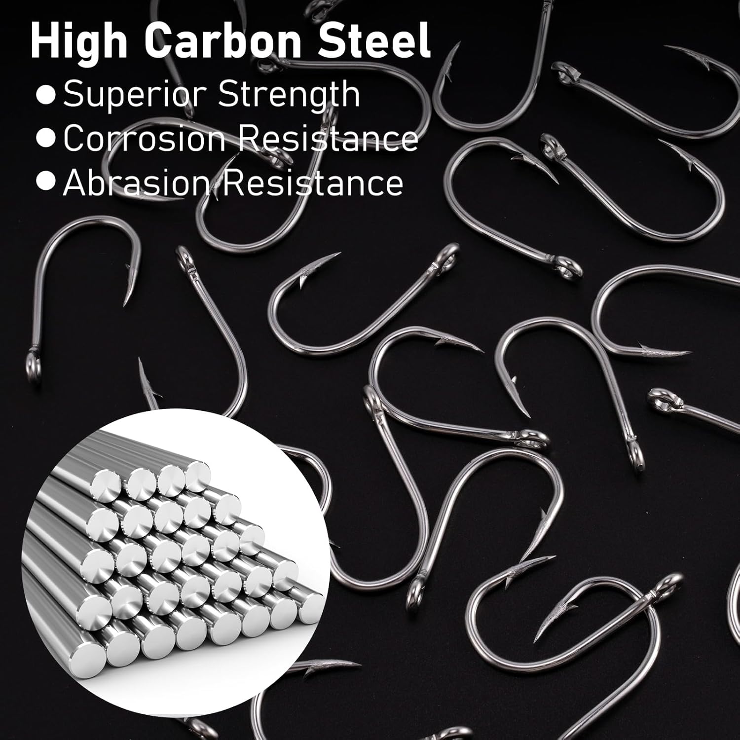 Fishing Hooks 100-1000 Pieces  - Fishing Hook Offset recension och pris
