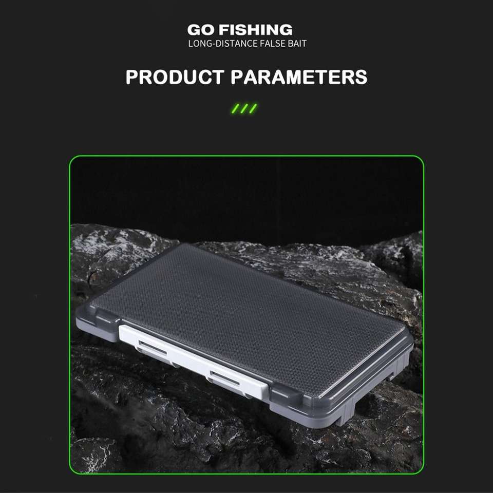New Plastic Fishing Box Portab - Fishing Hook Jig recension och pris