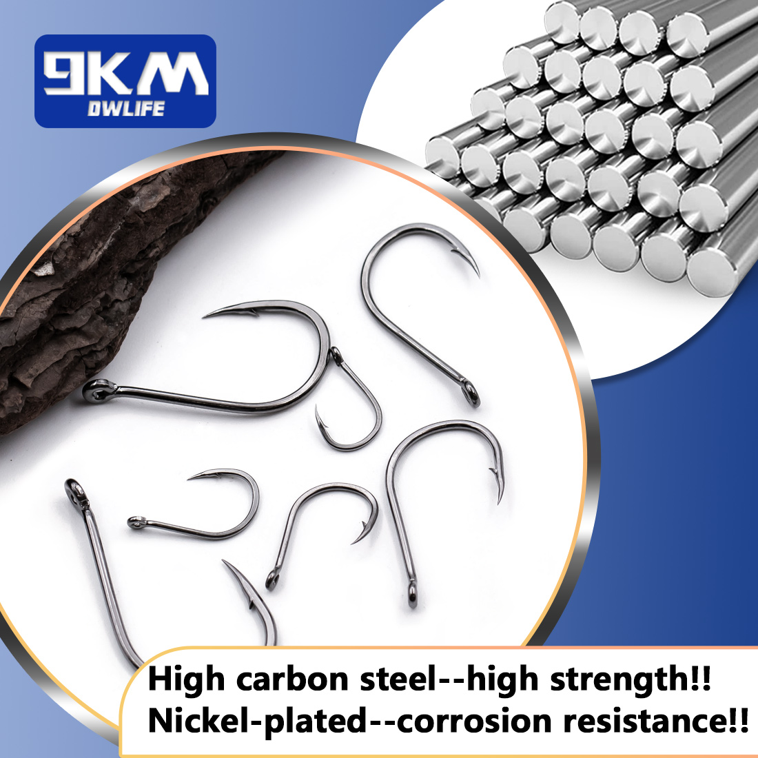 9KM Iseama Fishing Hooks 50~20 - Fishing Hook Assortment recension och pris