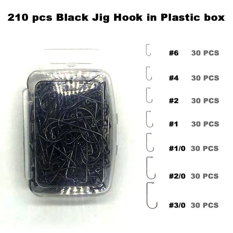 Adygil DIY Fishing 210 pcs Bla - Fishing Hook Assortment recension och pris